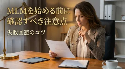 MLMを始める前に確認すべき注意点と失敗回避のコツ