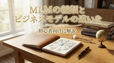 MLMの種類とビジネスモデルの違いを初心者向けに解説