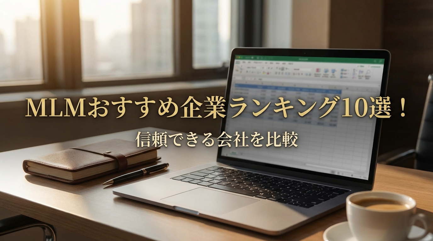 MLMおすすめ企業ランキング10選！信頼できる会社を比較