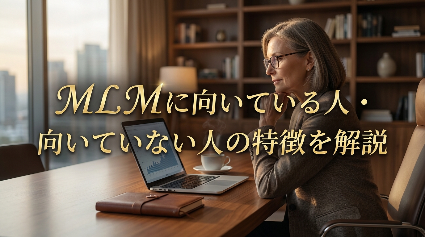 MLMに向いている人・向いていない人の特徴を解説