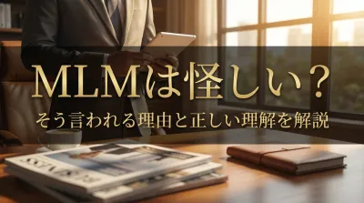 MLMは怪しい？そう言われる理由と正しい理解を解説