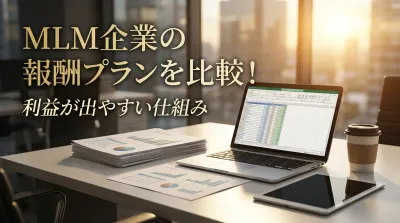 MLM企業の報酬プランを比較！利益が出やすい仕組みとは
