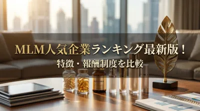 MLM人気企業ランキング最新版！特徴・報酬制度を比較