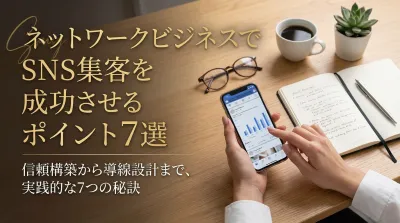 ネットワークビジネスでSNS集客を成功させるポイント7選