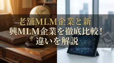 老舗MLM企業と新興MLM企業を徹底比較！違いを解説