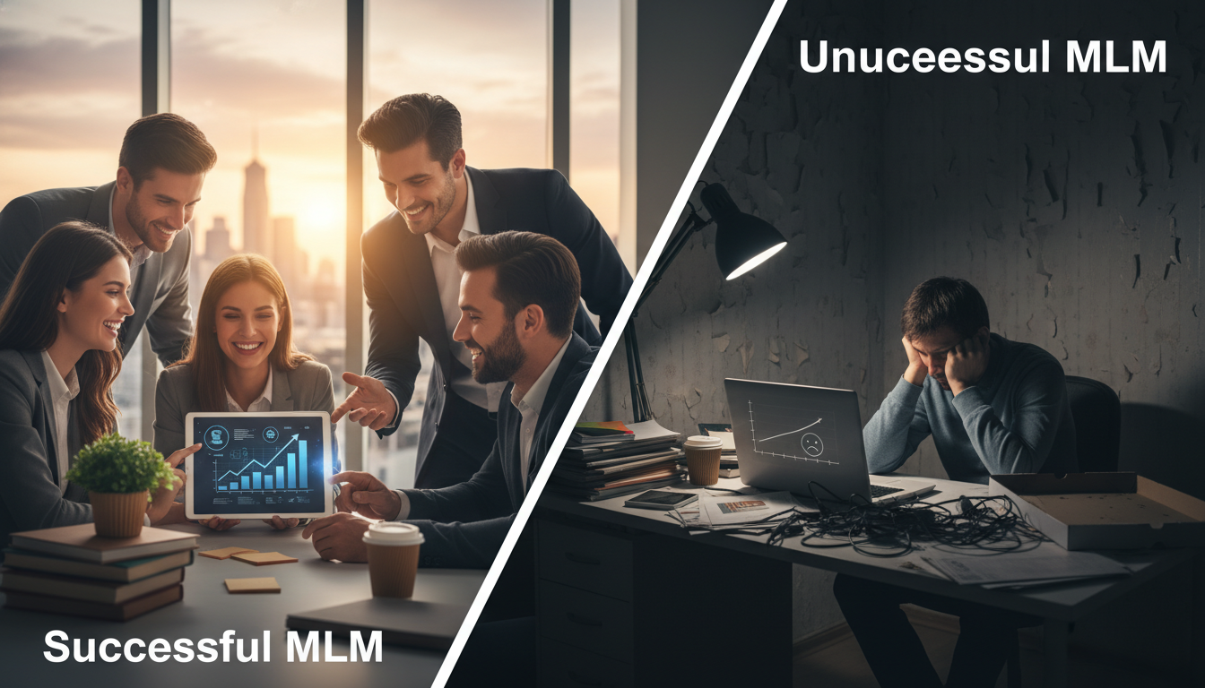 なぜ差が出る？稼げるMLMと稼げないMLMを分けるポイント